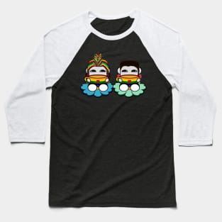 Naka Do & Oyo Yo Sips Tea Party Series (Rainbow Tea) Baseball T-Shirt